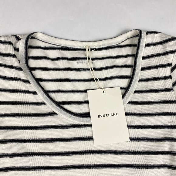 NWT Everlane The Vintage Rib Scoop-Neck Top Women's Size Small - Picture 5 of 13